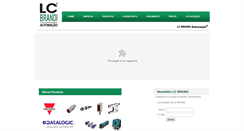 Desktop Screenshot of lcbrandi.com.br