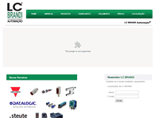 Tablet Screenshot of lcbrandi.com.br